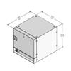 Gullco-350  Gullco Stackable Oven with Thermostat. Temperature 100-550°F (38-288°C) 159Kg Capacity